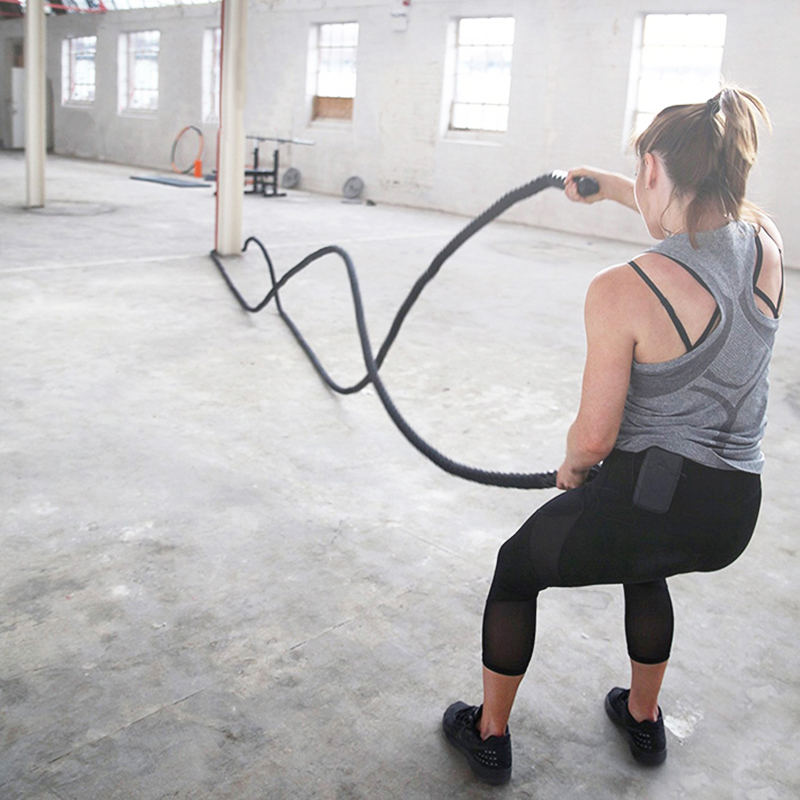 Battle Rope Heavy - 9M/12M/15M Fitness Battle Rope Crossfit Heavy