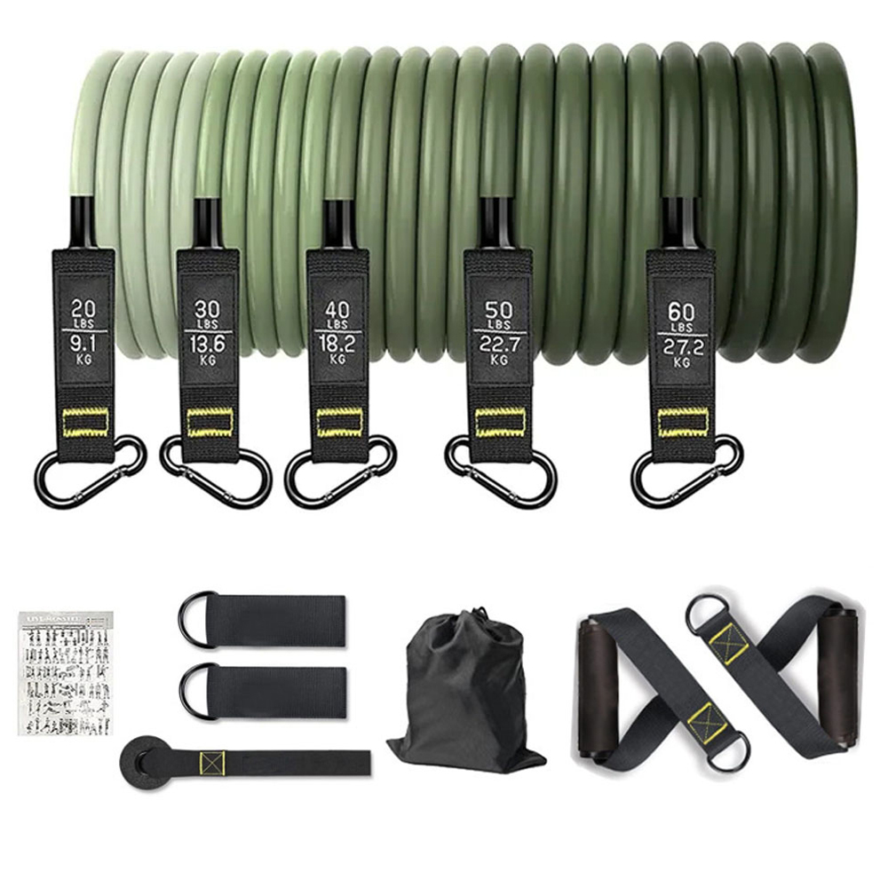Home Gym Equipment Set - Resistance Bands Set Tension Pull Rope