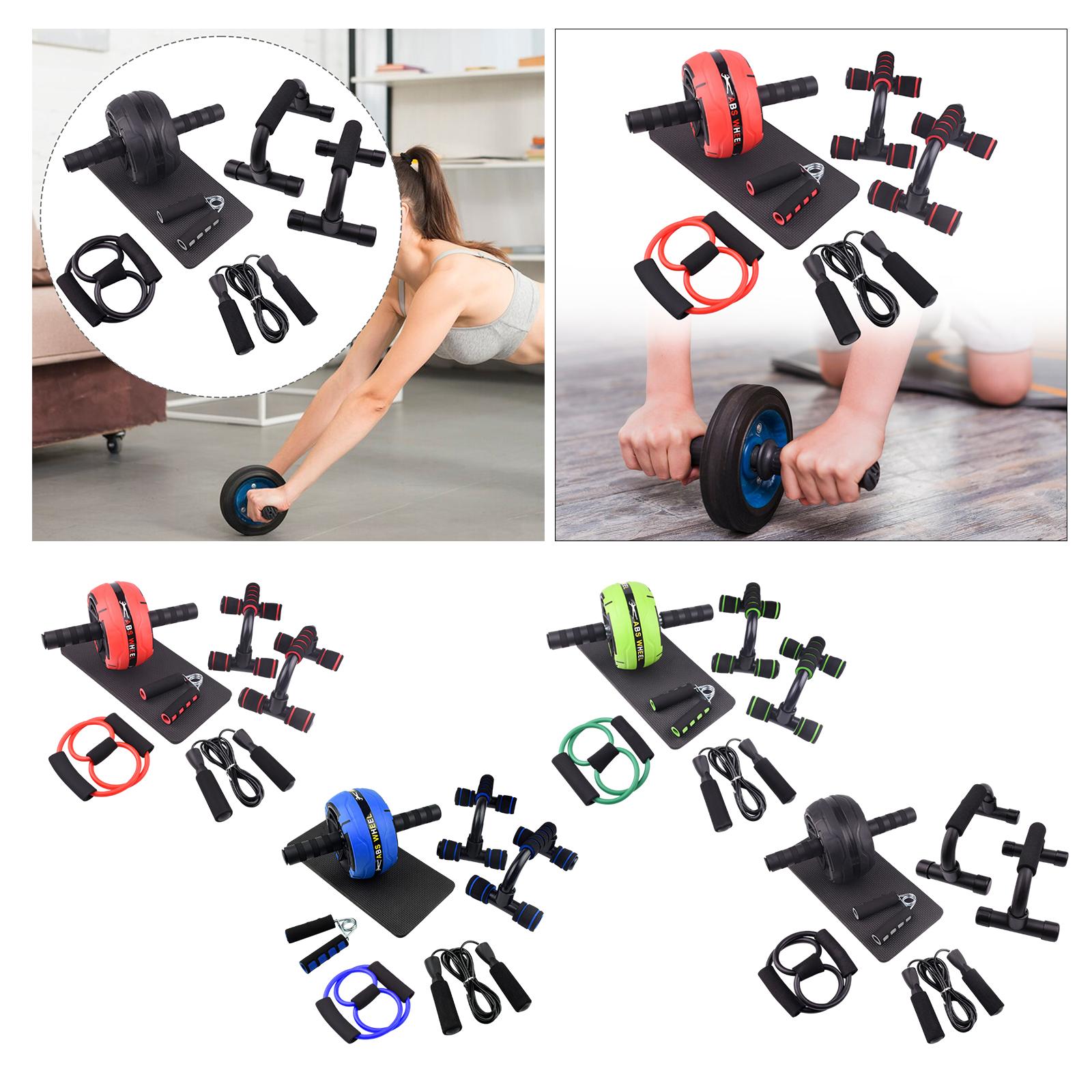Home Gym Equipment Set - Strength Training Set Abs Roller Wheel