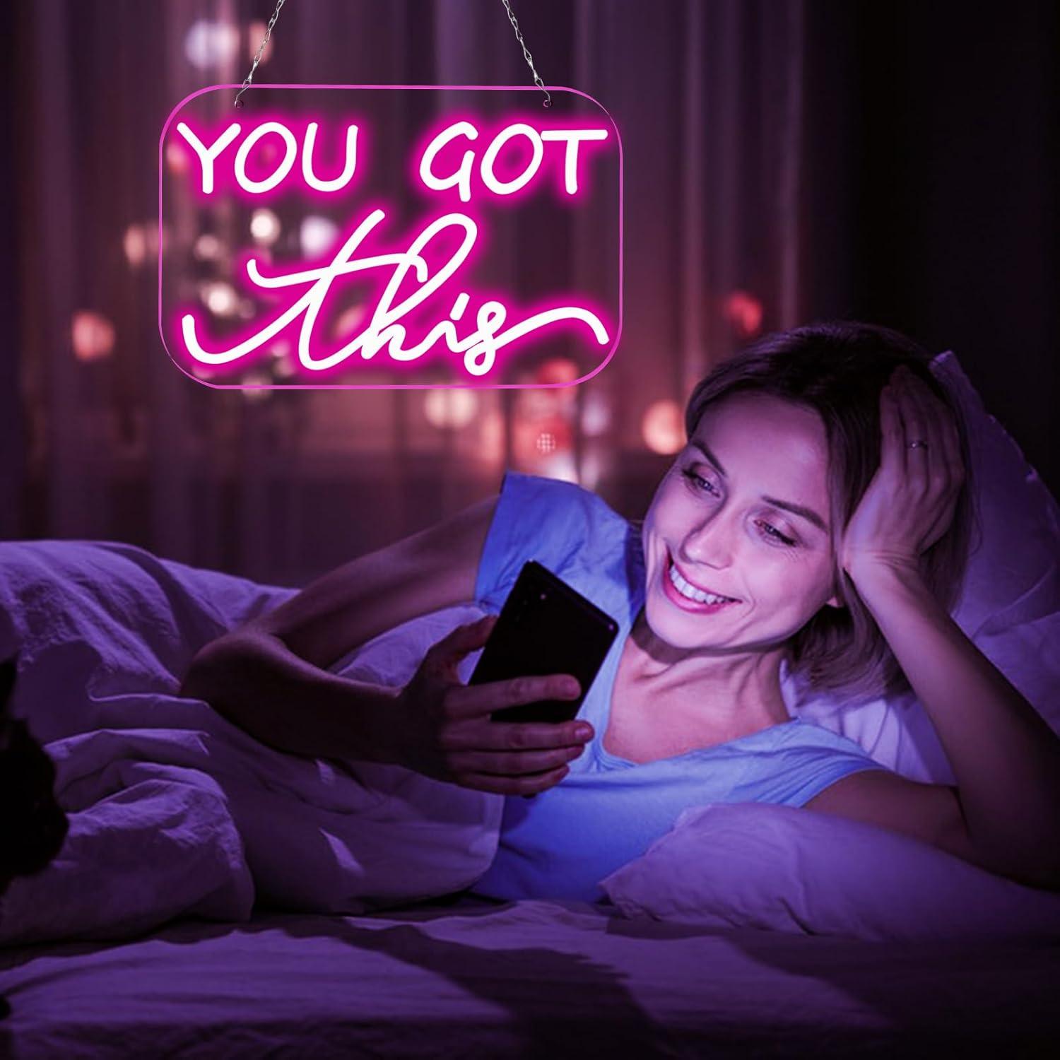 You Got This Neon Sign USB Dim - огляд і ціна Home Gym Neon Sign