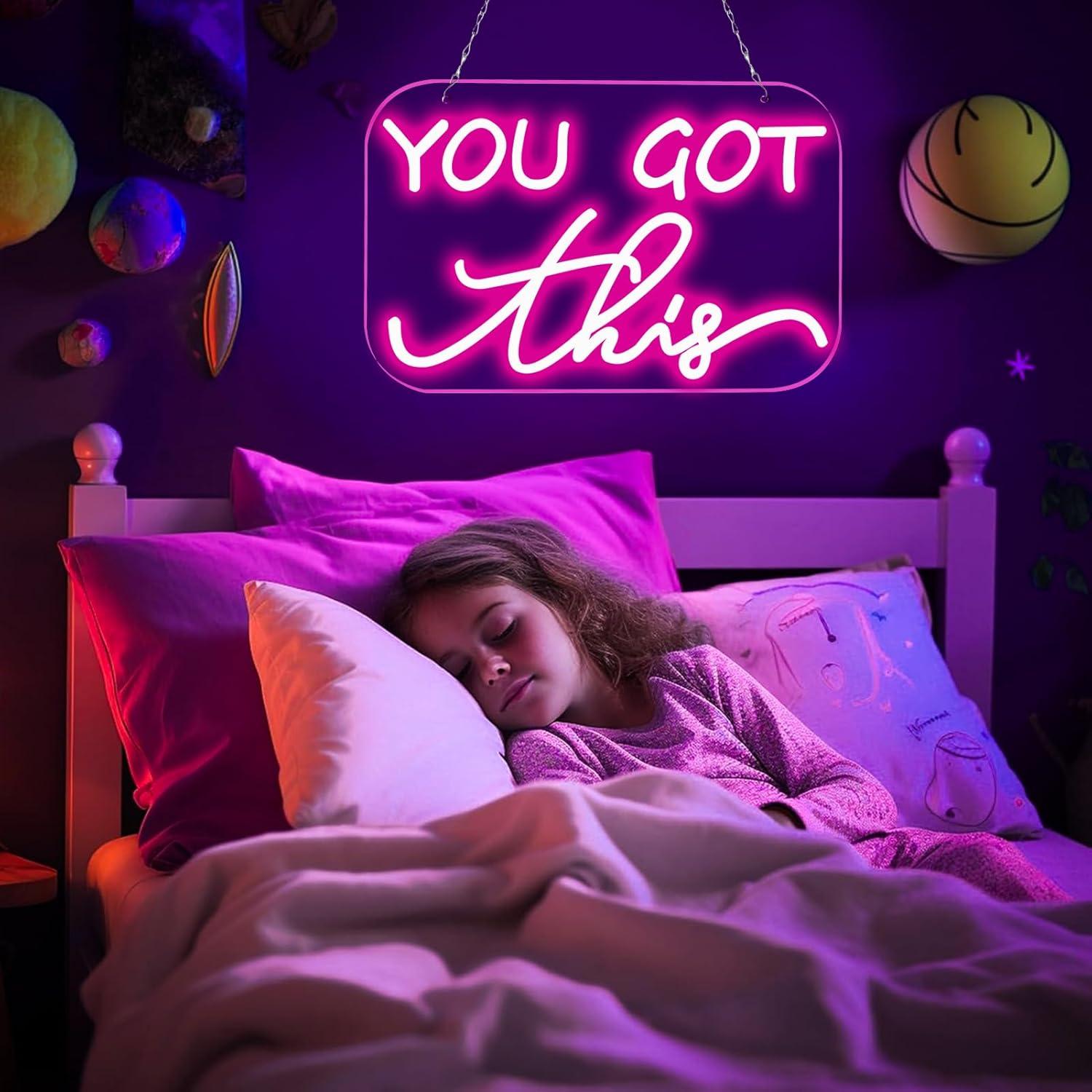 You Got This Neon Sign USB Dim - огляд і ціна Home Gym Neon Sign