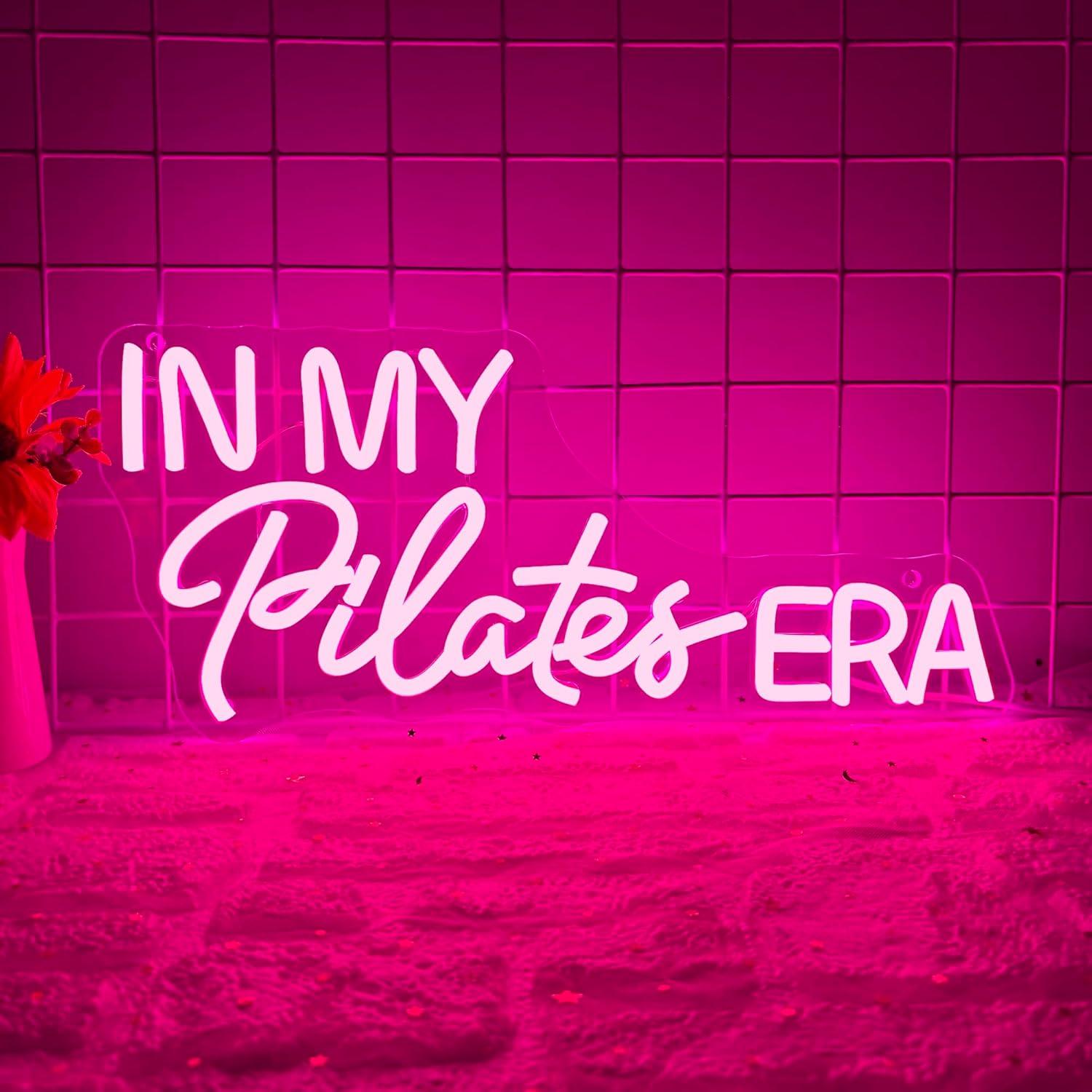 In My Pilates Era Neon Sign Di - огляд і ціна Home Gym Neon Sign