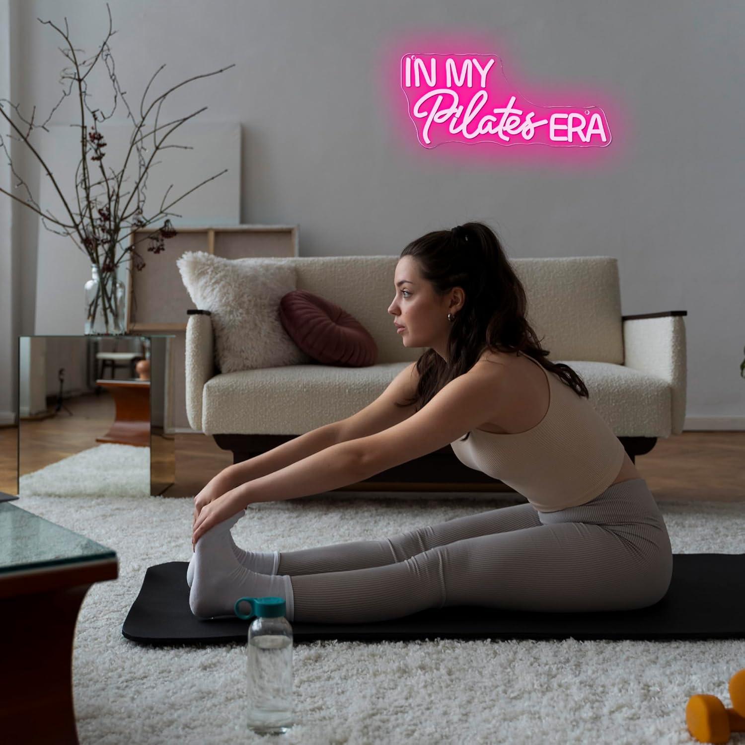 In My Pilates Era Neon Sign Di - огляд і ціна Home Gym Neon Sign