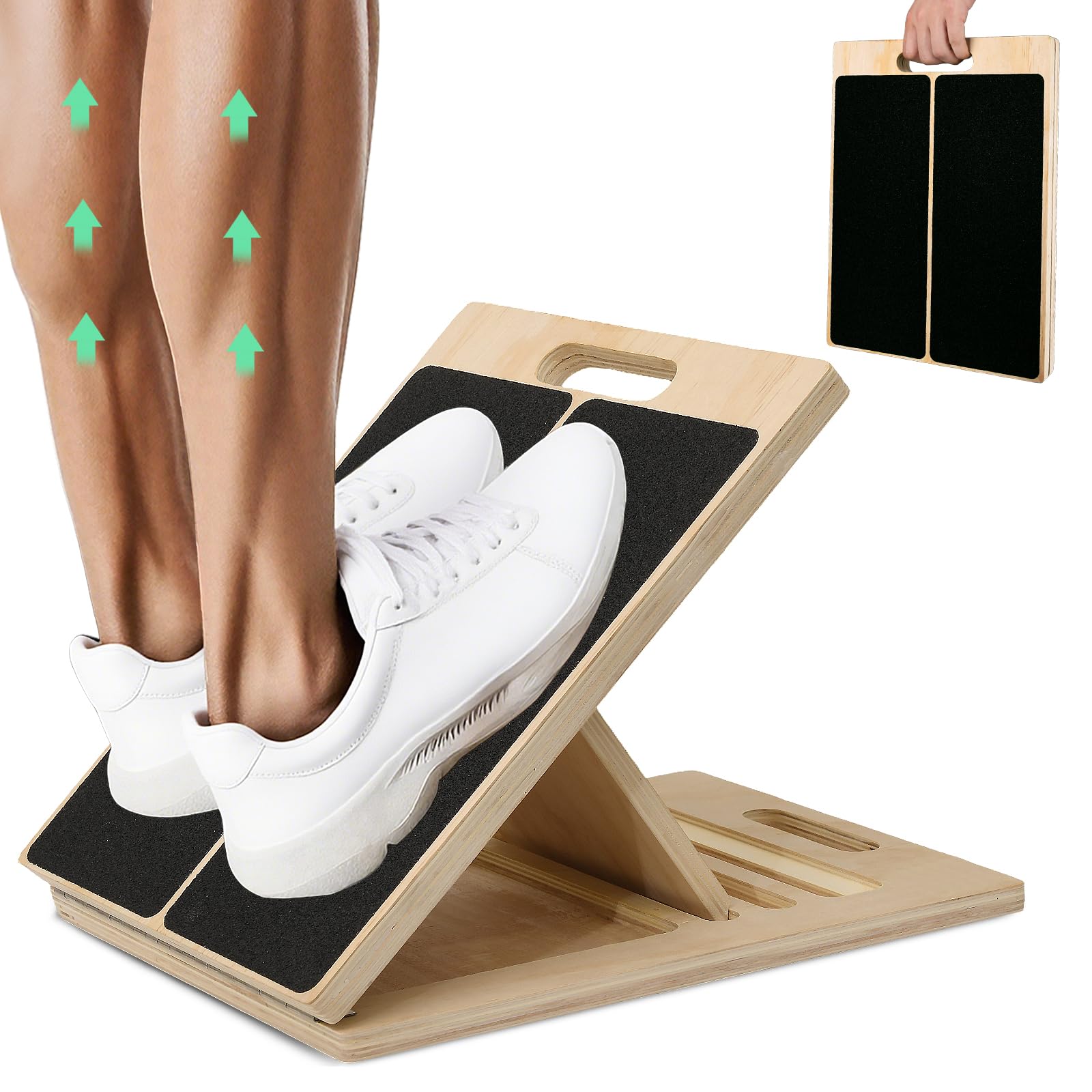 2‑in‑1 Wooden Balance Board &  - огляд і ціна Leg Home Gym Workout