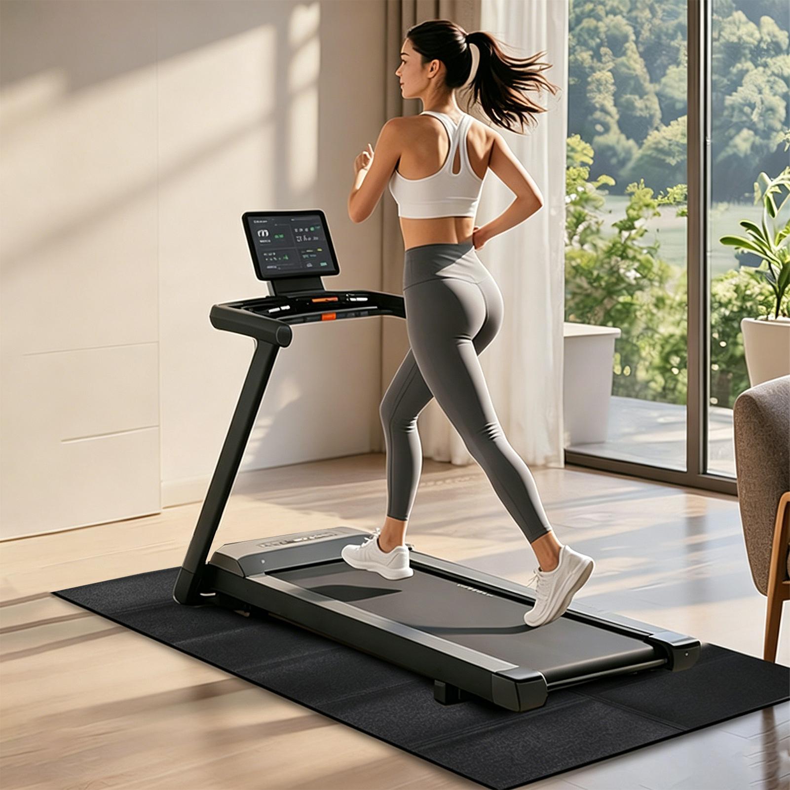 Treadmill Mat Vibration Absorb - огляд і ціна Leg Home Gym Workout