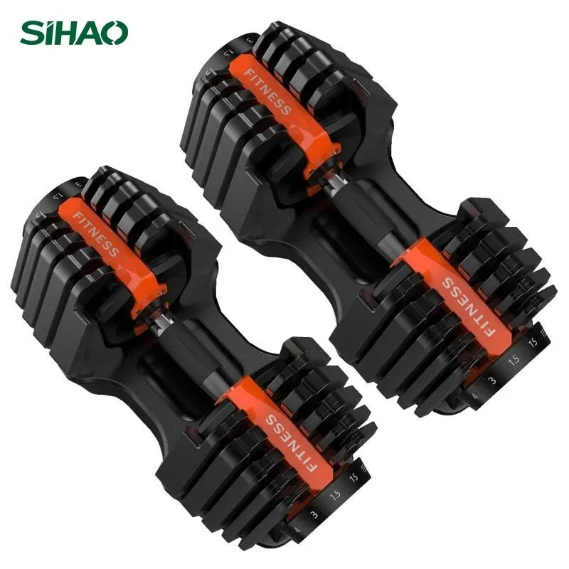 Adjustable Dumbbells|SIHAO 52. - огляд і ціна Home Gym Equipment Set