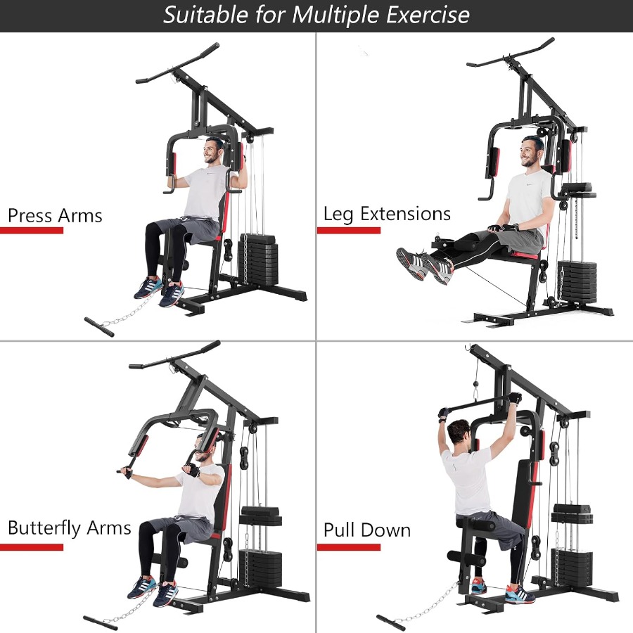 Multifunction Home Gym System, - огляд і ціна Leg Home Gym Workout