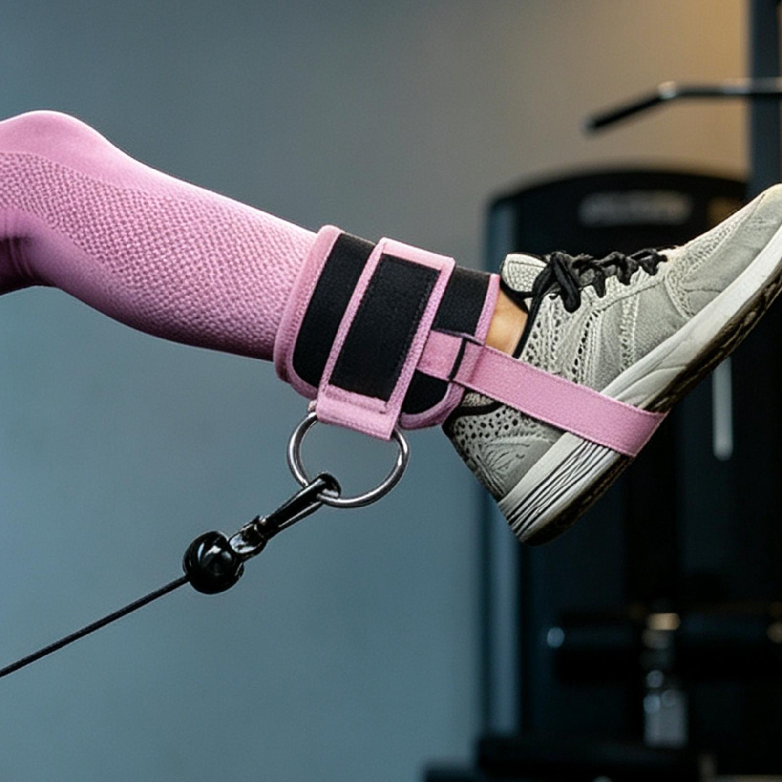 Ankle Wraps For Cable Machine  - огляд і ціна Leg Home Gym Workout