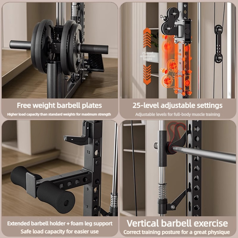 Professional All-In-One Smith  - огляд і ціна All In One Gym Home Equipment