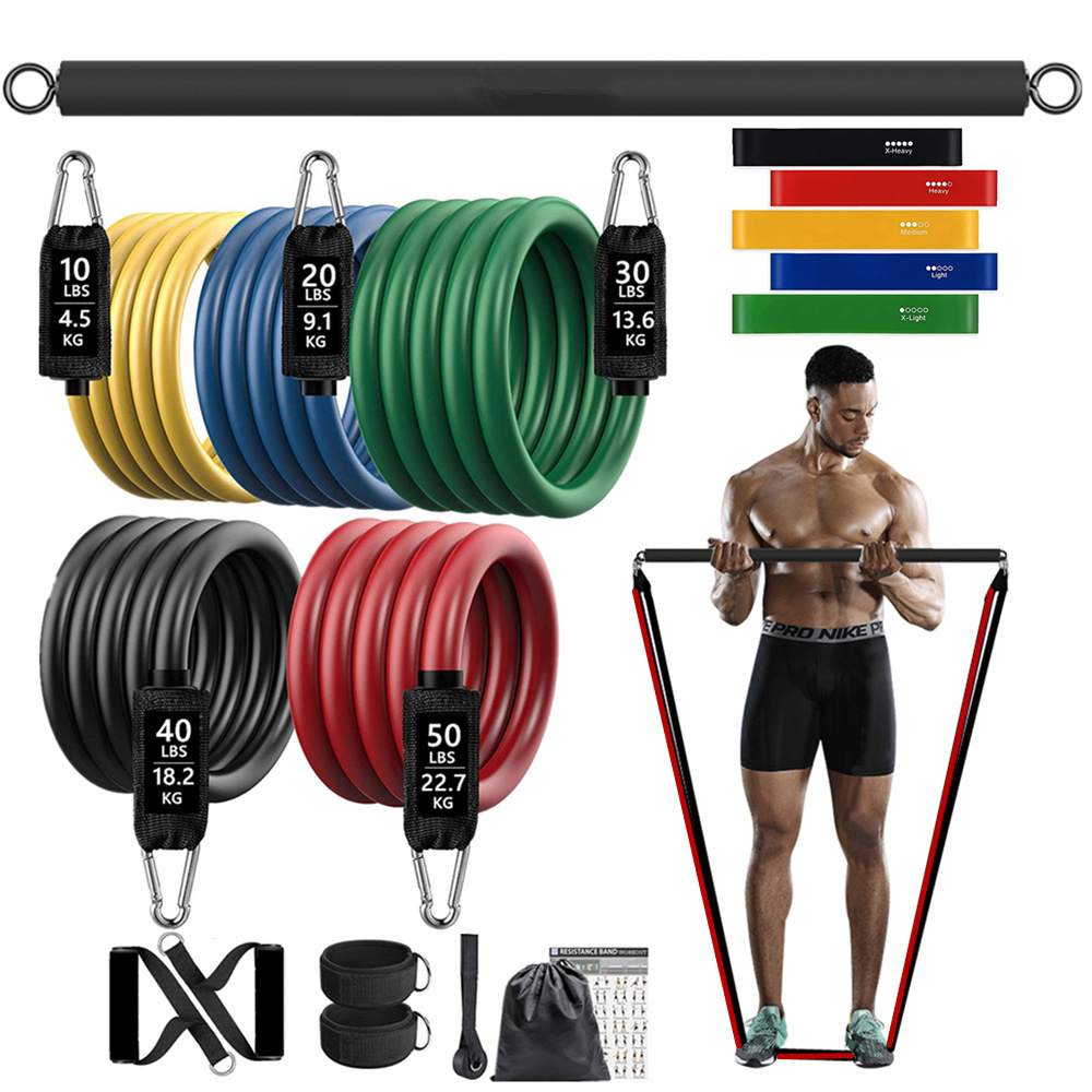 150lb Fitness Booty Resistance - огляд і ціна Home Gym Equipment Set